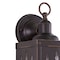 Vaxcel Yosemite 1 Light Bronze Rustic Tree Outdoor Wall Lantern Clear Glass OW24953BBZ - alternate 2